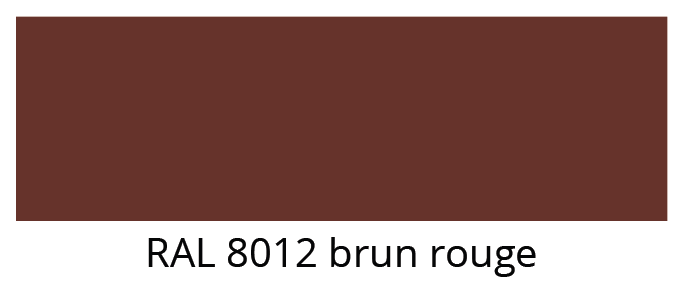 ral 8012 brun rouge
