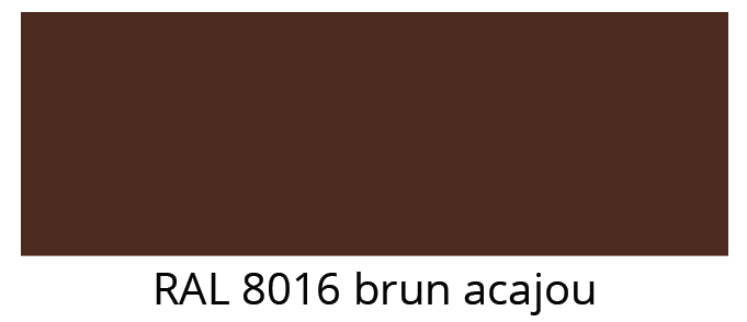ral 8016 brun acajou