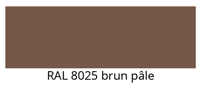 ral 8025 brun pa le